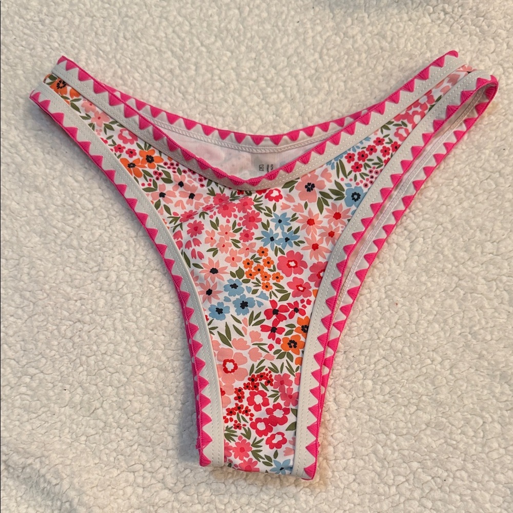 SHEIN Floral Pink Kids Underwear